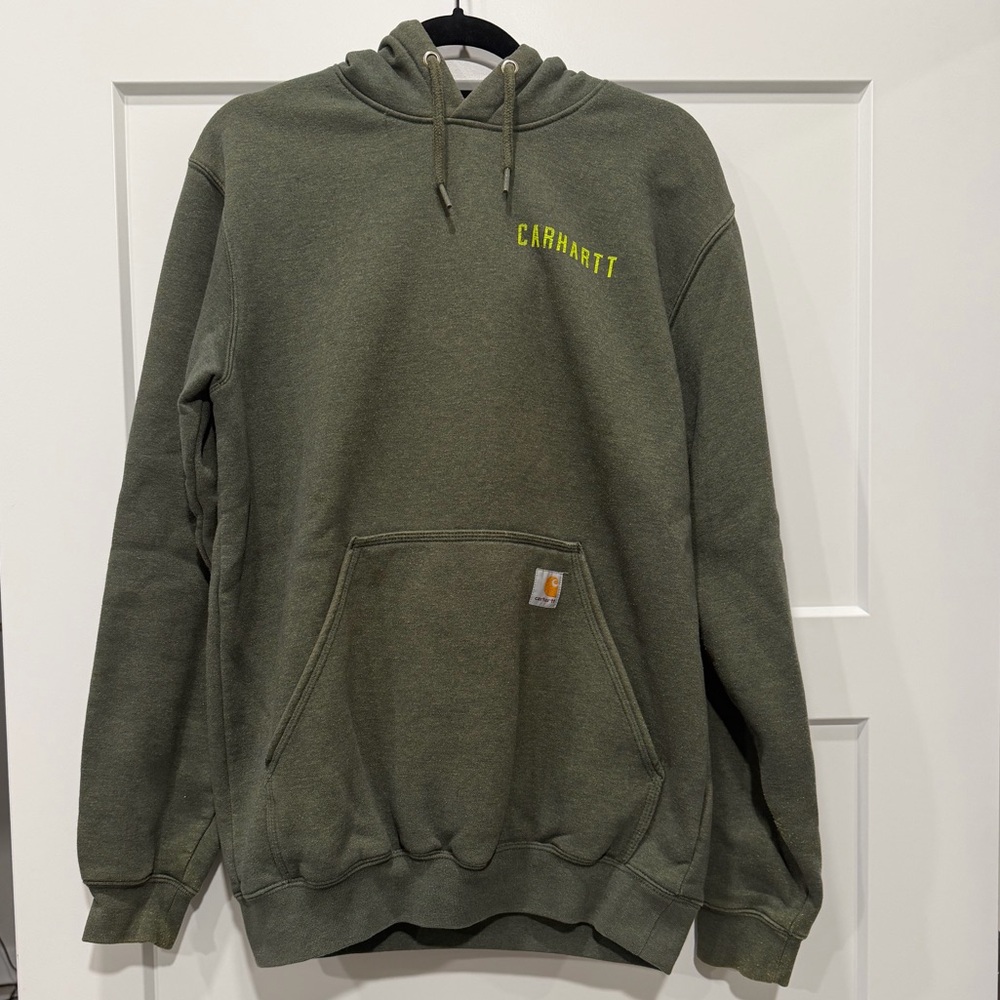 Carhartt Men's Olive Hoodie